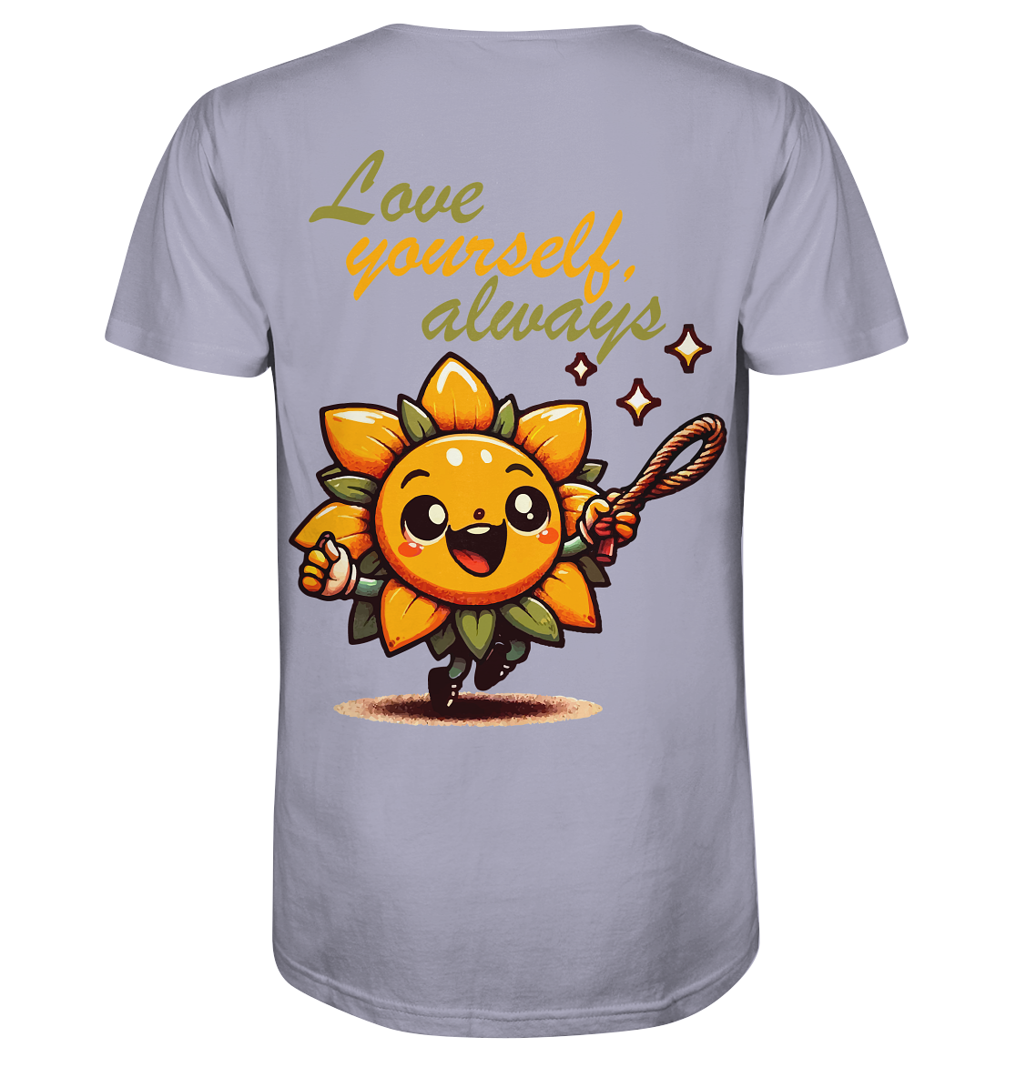 Love yourself, always "sunflower" - Organic Shirt