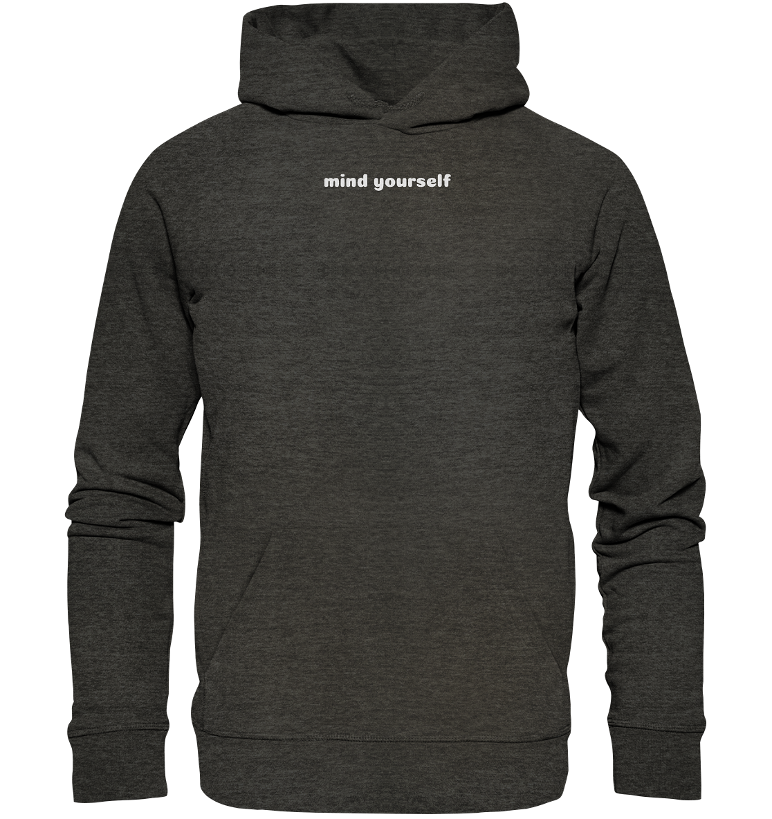 Life is too short (hoodie dark) - Organic Hoodie
