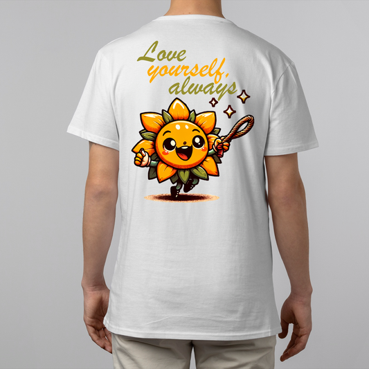 Love yourself, always "sunflower" - Organic Shirt